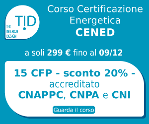Corso certificazione energetica degli edifici CENED