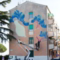 Studenti e street artist rivitalizzano San Basilio a ritmo di musica