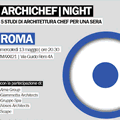 Archichef Night - 5 studi di architettura chef per una sera