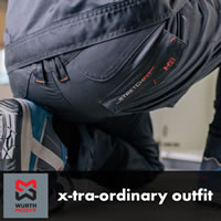 x-tra-ordinary outfit - disegna una nuova collezione da lavoro per Würth-Modyf