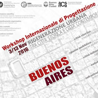 Da Roma a Buenos Aires per il workshop internazionale di progettazione sulle aree degradate