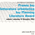INU Letteratura Urbanistica: la premiazione dei vincitori