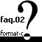 faq 02. format-c
