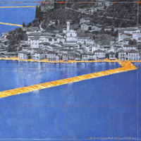Floating Piers di Christo: quasi pronta l'opera di land art dell'artista americano