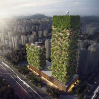Il Bosco Verticale di Stefano Boeri vola a Nanchino, in Cina