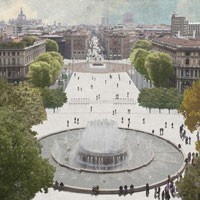 Il gruppo di Emanuele Genuizzi si aggiudica il concorso per Piazza Castello - Foro Buonaparte