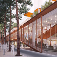 L'Italia trionfa in Corea grazie a modostudio, il team vincitore del concorso a inviti Sewoonsangga re-structuring citywalk