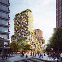 Il Bosco Verticale di Boeri conquista l'Olanda. La Torre dei Biancospini a Utrecht