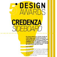 5° Design Award "Accendi la tua idea" - Credenza