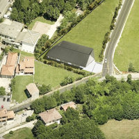 X-Lam e materiali "eco" per la scuola-monolite di Paolo Milani e studio OPPS a Savogna d'Isonzo (Gorizia)