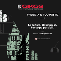 Seminari tecnici Oikos con Stefano Boeri e Philippe Daverio