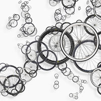 Euro Velo Stops. Cabine di sosta lungo la pista ciclabile che collega l'Europa