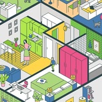 Alternative Layout Design in Standard Housing. Un'indagine tipologica sugli appartamenti in Russia