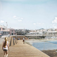 Stintino: il progetto di Spaziozero Atelier ridisegna il waterfront e il nuovo molo traghetti