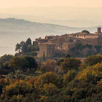 Svela il paesaggio a Montalcino in un disegno en plein air