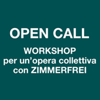 ZimmerFrei cerca giovani creativi per un'opera collettiva a Padova