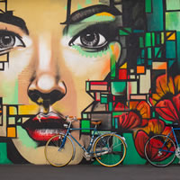 Street Art per un fabbricato nel pieno centro di Casalgrande