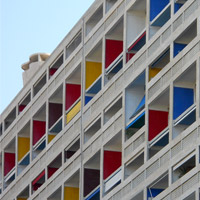 Spazio Luce Architettura all'Unité d'Habitation di Le Corbusier insieme a Vector Architects