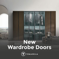 New Wardrobe Doors. Idee per una nuova collezione di ante d'armadio per l'azienda Tomasella