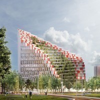 Tirana, Mario Cucinella firma l'edificio che racchiude un'oasi verde e si ispira allo skyline delle montagne balcaniche