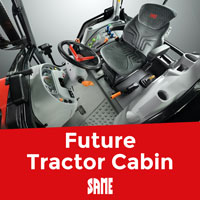 Future Tractor Cabin. Cabine guida dei trattori più belle, funzionali e personalizzabili per il Gruppo SDF