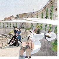 Percorsi pedonali e terrazze sul mare di Castellammare del Golfo: vince lo studio Ro.K