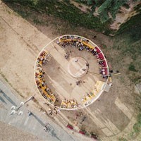 LuOgo | inaugurata l'installazione del collettivo Orizzontale per la città di Lugo