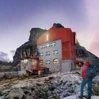 Il Rifugio Pedrotti (Tn) sarà un "faro di montagna": il concorso vinto da Stefano Pasquali