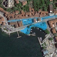 Laveno Mombello: il lago in piazza