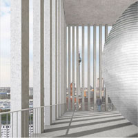 Architettura di integrazione: da Berlino a Roma, l'edificio multi-fede di Kuehn Malvezzi in mostra all'ex Mattatoio di Testaccio