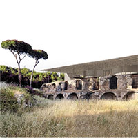 Dai concorsi di progettazione: il recupero della Cisterna delle Sette Sale sul Colle Oppio, a Roma