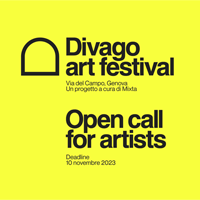 Divago 2024, arte urbana in via del Campo, a Genova