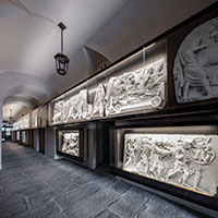 Racconti di restauro al Castello di Racconigi: Il fregio de "Il trionfo del console Paolo Emilio sul re Perseo"