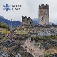 Reuse the Fortress, un rifugio per escursionisti nella fortezza di Châtel-Argent, in Val d'Aosta