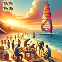 Karma Garden, spazi esterni per la scuola di windsurf di Porto Empedocle da realizzare insieme a GRRIZ