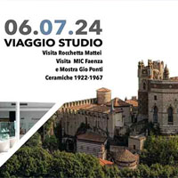 Viaggio studio alla scoperta della Rocchetta Mattei, del MIC Faenza e di Gio Ponti nella mostra "Ceramiche 1922 - 1967"