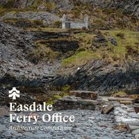 Un volume iconico per l'approdo dei viaggiatori sull'isola di Easdale, in Scozia