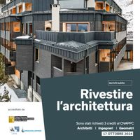 Rivestire l'architettura. Dalla facciata ventilata all'impermeabilizzazione del tetto