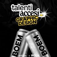 Talenti accesi, una grafica iconica per le lattine della bevanda Boem