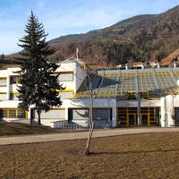 Costruire sul costruito a Bressanone, ampliamento della scuola progettata da Othmar Barth