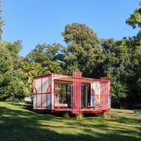 Nomadaria, l'abitare minimo ideato da Paolo Scoglio e reinterpretato da Elena Salmistraro