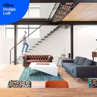 Un loft audace e contemporaneo nel cuore di Citt&agrave; Studi, a Milano
