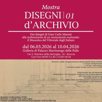 I disegni tecnici di Gian Carlo Maroni per il Mausoleo del Vittoriale degli Italiani