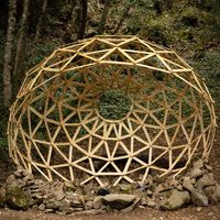 ZOME, costruire una cupola geodetica con il bamboo