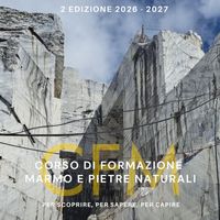 Marmo e pietre naturali: al via la seconda edizione del corso di formazione ideato e diretto da Piero Primavori