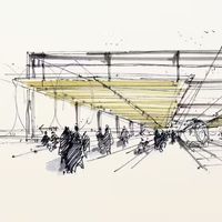Richard Rogers e il Centro civico di Firenze-Scandicci